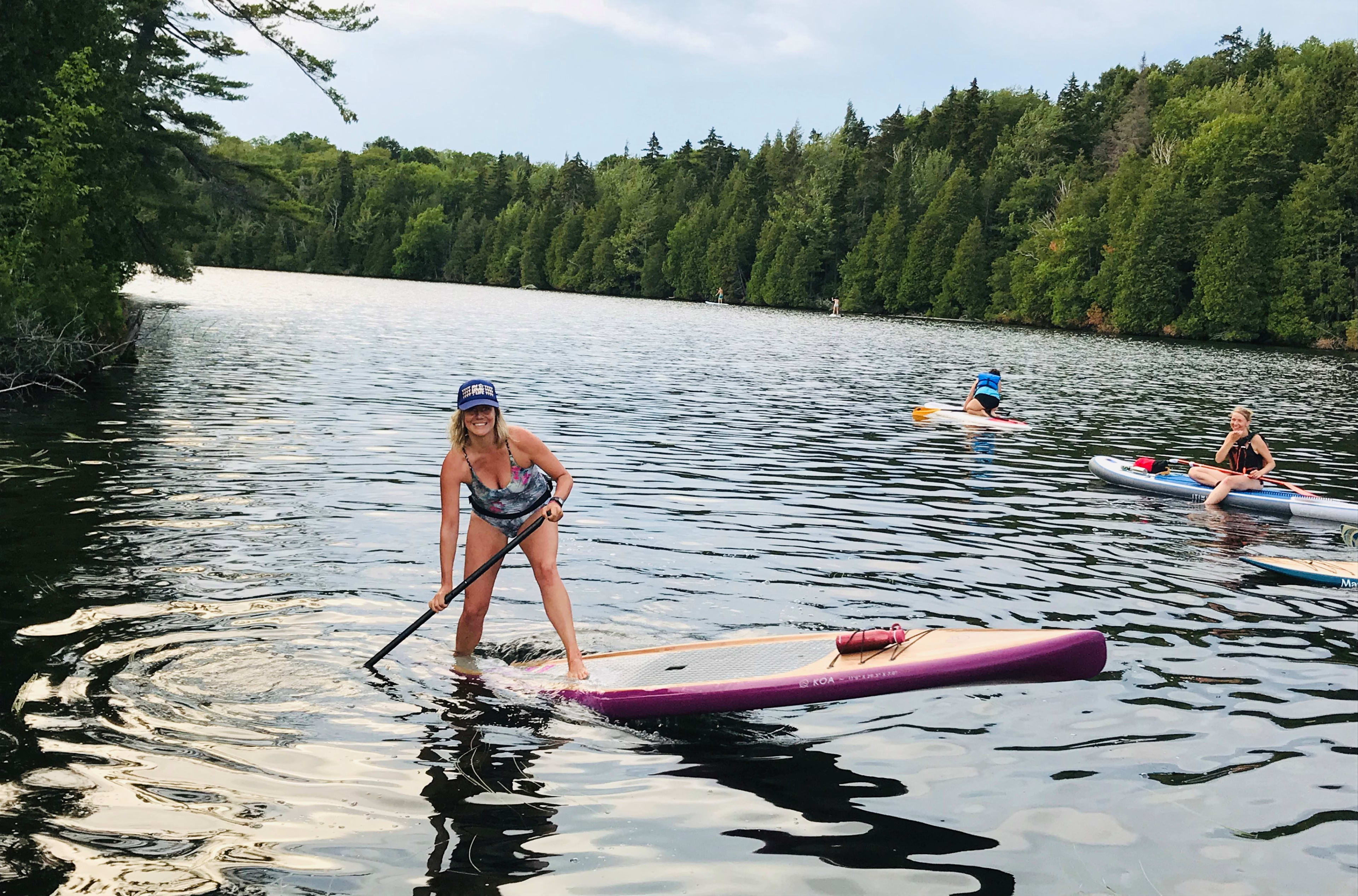 SUP à Sainte-Marguerite-du-Lac-Masson