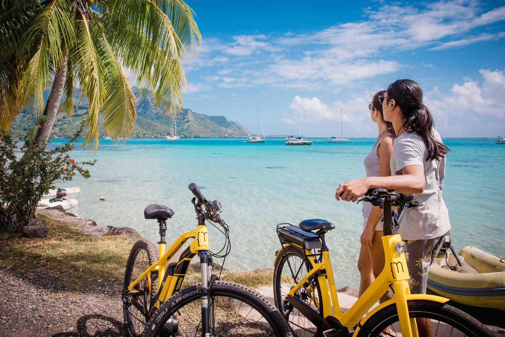 Elektrofahrradverleih Moorea