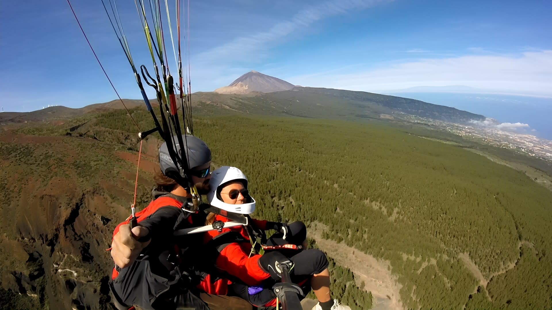 Parapente la corona Tenerife