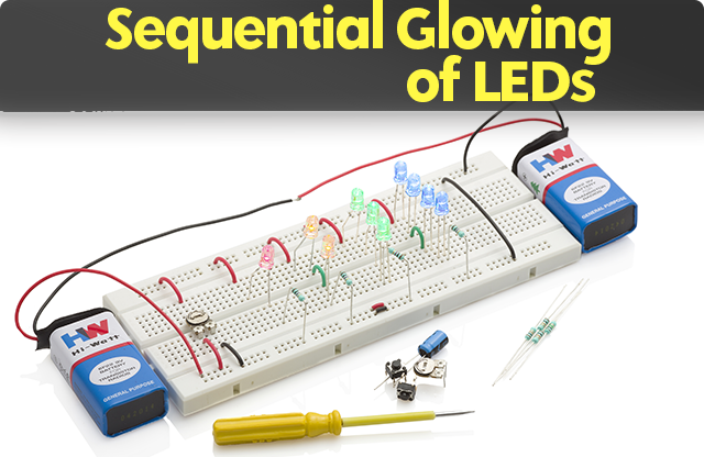 sequential-glowing-LEDs