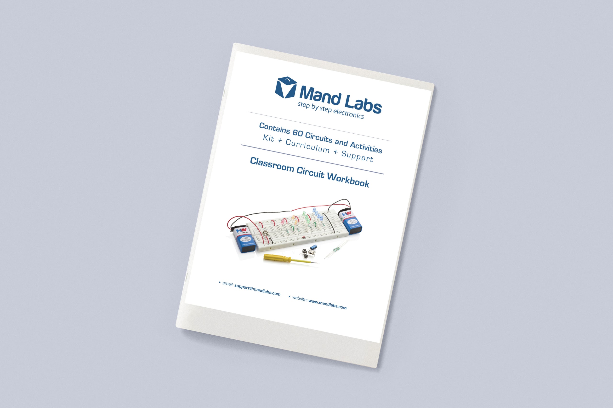 Mand Labs Circuit Workbook KIT-1 (pack of 60 circuits)
