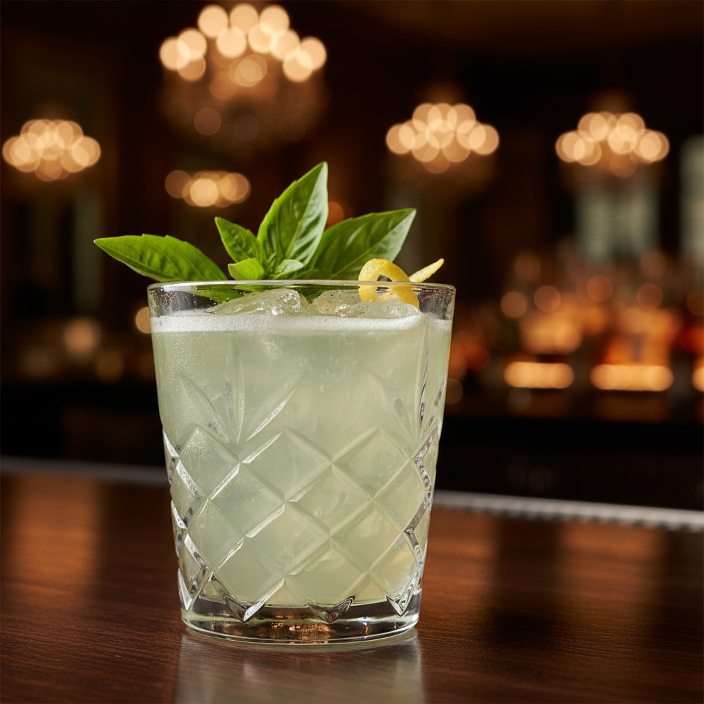 Gin Basil Smash