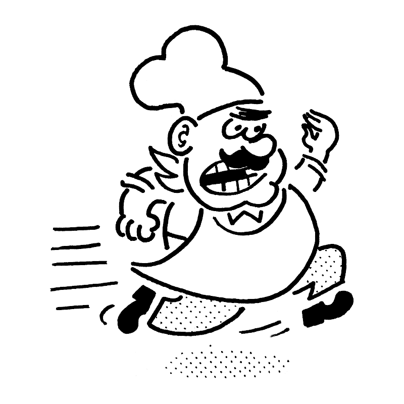 chef character illustration