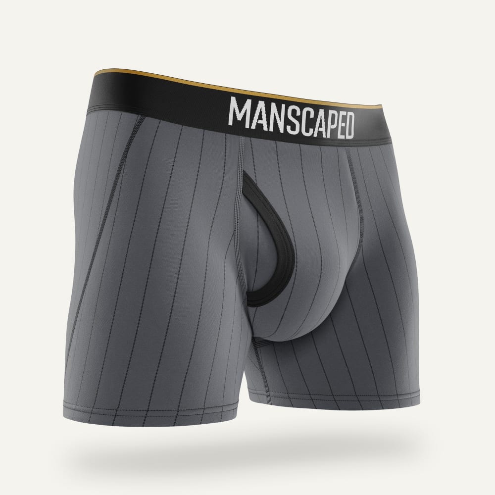 MANSCAPED BOXERS  Manscaping, Beard no mustache, Mens outfits