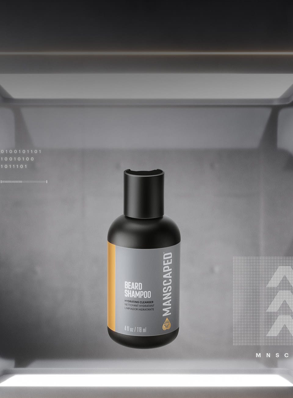 The new Beard Shampoo and hydrating cleanser from MANSCAPED®