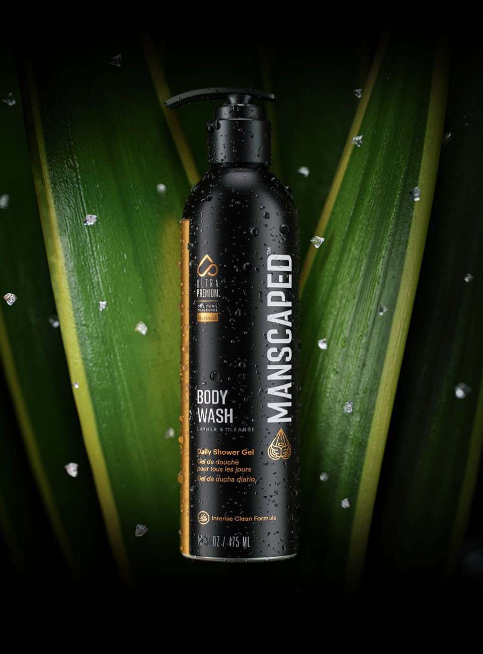 MANSCAPED®'s Refined® Body Wash for Men with Cologne Quality Fragrance