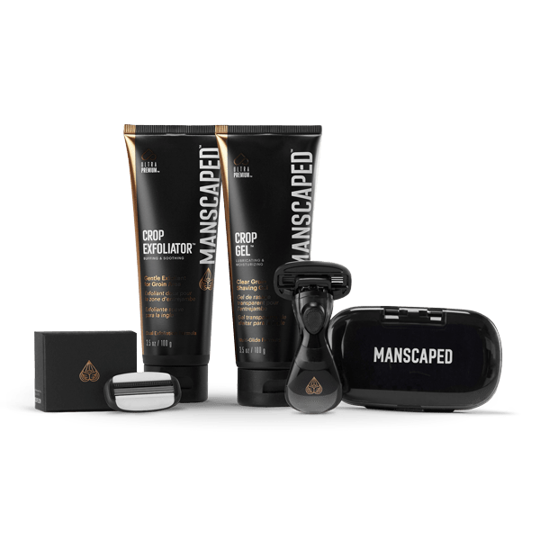 MANSCAPED Crop Exfoliator – Sanftes Peeling Für Die Intimzone, Vegan, 3.5 Oz, Gegen Eingewachsene Haare