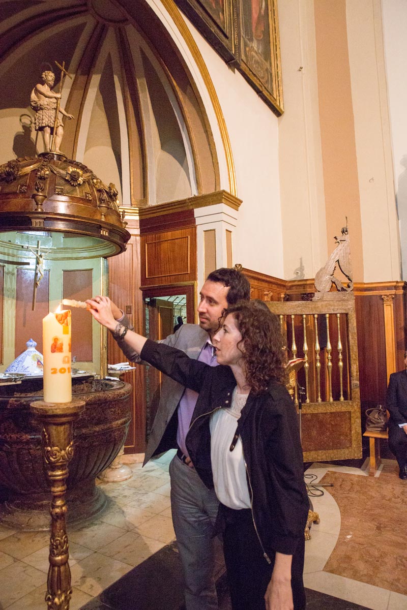 Reportaje de bautizo Basílica del Pilar Zaragoza 10