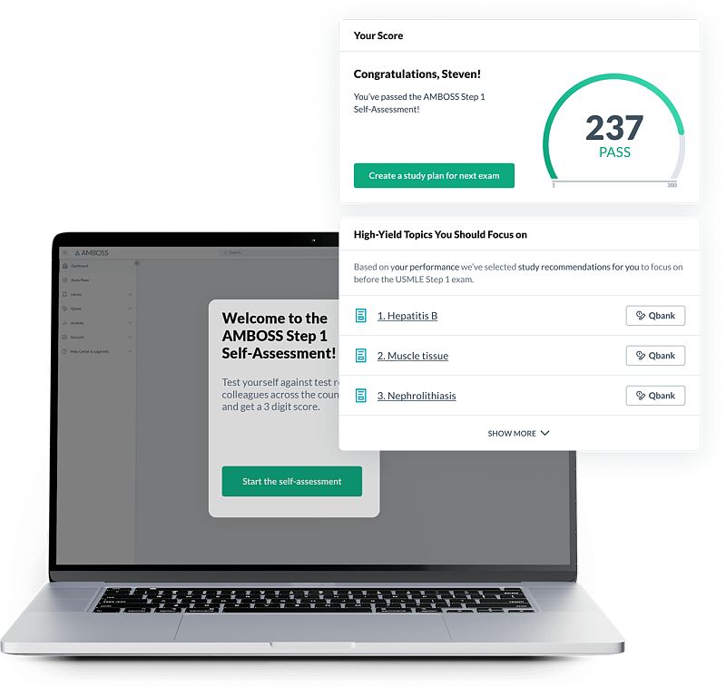 AMBOSS Step 1 SelfAssessment Week