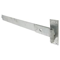 Heavy Duty Hook & Band Gate Hinge - 920 x 60mm - Galvanised - Pair