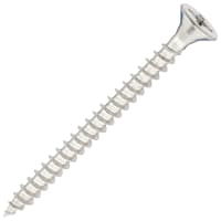 SiDAX Pozi Countersunk Wood Screws - 5.0 x 60mm - A2 Stainless Steel - Pack of 200