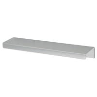 Alexander & Wilks Tilly Finger Pull Cabinet Handle - 110mm Centres - Polished Chrome
