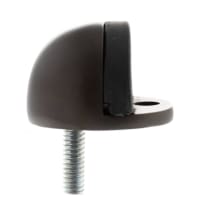 Atlantic Half Moon Floor Door Stop - 26 x 40mm - Urban Dark Bronze