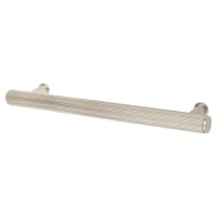 Alexander & Wilks Crispin 15mm Reeded T-Bar Cabinet Pull Handle - 160mm Centres - Polished Nickel