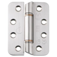 Eclipse Anti-Ligature Thrust Bearing Grade 14 Butt Hinge - 102 x 76 x 3mm - Satin Stainless - Pair