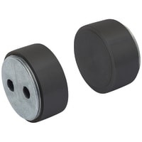 Magnetic Door Holder - 12.5 x 30mm - Black