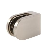 Bohle D Shaped Balustrade Clamp - 63 x 45mm - Stainless Effect - Pack of 4