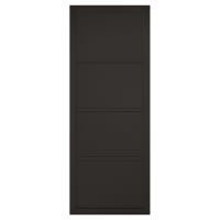LPD Soho 4 Panel Pre-Finished Solid Internal Door - 2040 x 726 x 40mm - Black