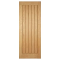 LPD Mexicano 5 Panel Pre-Finished Solid Internal Door - 1981 x 711 x 35mm - Oak