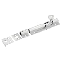 Altro Polished Chrome Straight Barrel Bolt - Decorative Range - 100 x 32mm