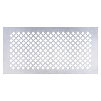 Perforated Radiator Square Hole Grille - 700 x 800mm - Aluminium