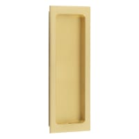 Burlington by Frelan Rectangular Flush Pull Handle - 150 x 55mm - Satin Brass