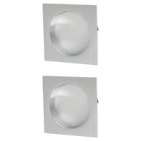 Heritage Brass by M Marcus Square Flush Pull Handle - Satin Chrome