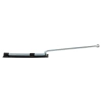 Monkey Tail Gate Bolt - Straight Handle - 600mm Length - Black Japanned