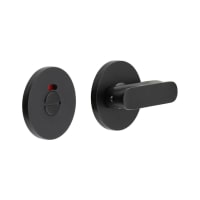 CRES by Frelan CRES803 Bathroom Turn & Release with Indicator - 54mm Diameter - Matt Black
