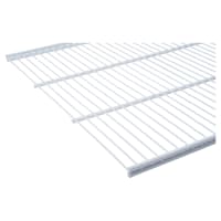 Altro Top Track System - Ventilated Shelf - 600 x 400mm - White