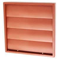 Manrose Gravity Wall Grille - 6 Inch/150mm - Terracotta