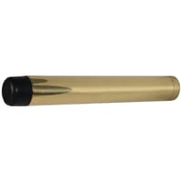 Altro Cylinder Pattern Projection Door Stop - 115mm Projection - Polished Brass
