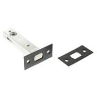 Atlantic 5mm Tubular Bathroom Deadbolt - 100mm Case - 75mm Backset - Square - Urban Dark Bronze