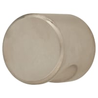 Altro Solid Turned Cylinder Cabinet Knob - 30mm Diameter - Satin Stainless Steel