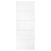 LPD Santandor 5 Panel Primed Semi-Solid Internal Door - 2040 x 926 x 40mm - White
