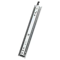 Klug 53mm Heavy Duty Locking Ball Bearing Drawer Runner - Full Extension - 1000mm Length - 100kg - Zinc