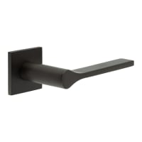 CRES by Frelan Dark Bronze Sprung Fire Rated Door Handles on Square rose - CR-105 Range