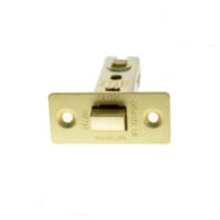 Atlantic Fire-Rated Tubular Latch - 78mm Case - 57mm Backset - Square - Satin Brass