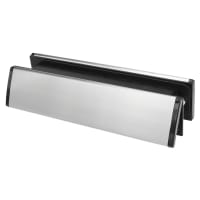 Trojan Letter Plate - 300 x 70mm - 40-80mm Door Thickness - Brushed Stainless
