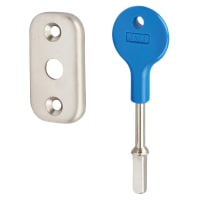 Altro Security Conversion Pack for Tubular Bathroom Deadbolt - Satin Chrome