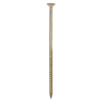 TIMCO Classic Pozi Countersunk Wood Screws - 6.0 x 130mm - Yellow Zinc - Pack of 100