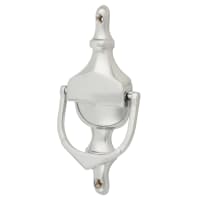 Rutland Frontier Collection Urn Door Knocker - Polished Nickel - 164 x 76mm