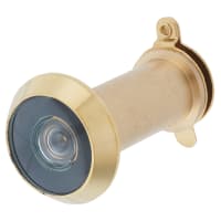 Carlisle Brass 180° Door Viewer - Door Thickness 35-55mm - Polished Brass