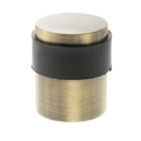 Atlantic Cylinder Floor Door Stop - 38.5 x 35mm - Antique Brass