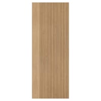 LPD Melbourne 20 Panel Pre-Finished Solid Internal FD30 Fire Door - 2040 x 726 x 44mm - Oak