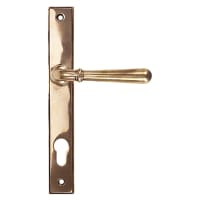 From The Anvil Newbury Polished Bronze uPVC Slimline Multipoint Door Handles - 92mm c/c