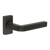 CRES by Frelan Dark Bronze uPVC Multipoint Door Handles on Rectangular Rose - CR-104 Range