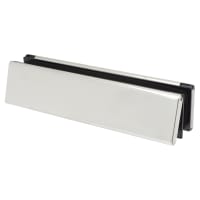 TSS Telescopic Letter Plate - 300 x 70mm - 20-40mm Door Thickness - Polished Chrome