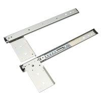 Klug Cabinet Pocket Pivot Drawer Slide - Type 2 - 600mm Length - 35kg - Zinc