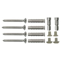 Fischer WBP1 Washbasin with Pedestal Fixing Kit - 8 x 60mm - Pack of 2